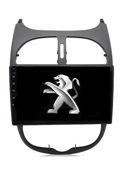 Peugeot 206 Android 12 Carplay Navigasyon Multimedya - 2gb Ram 16GB HDD
