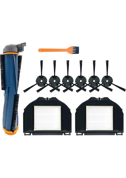 RV2310/RV2310AE Için Vakum Aksesuarları Seti 1 Ana Fırça+2 Hepa Filtre+6 Yan Fırça+1 Temizleme Aracı (Yurt Dışından)