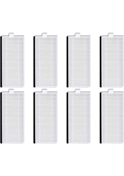 L11 Pro, Q6 Pro, L6 Pro, T10+, Arnagar S8 Pro Vakum Aksesuarları Için 8pcs Yıkanabilir Filtre (Yurt Dışından)