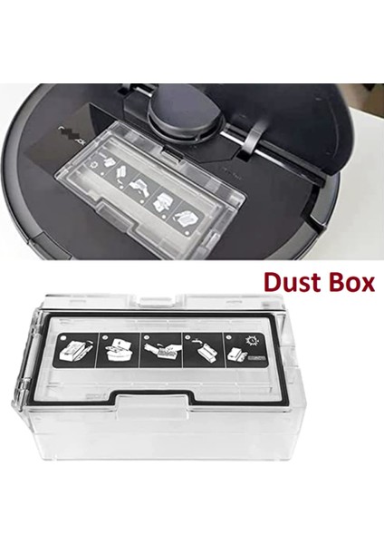 Toz Kutusu T7S/G10S/G20S/S8 Pro Robotlu Süpürge Aksesuarları Çöp Kutusu Yedek Parçalar (Yurt Dışından)