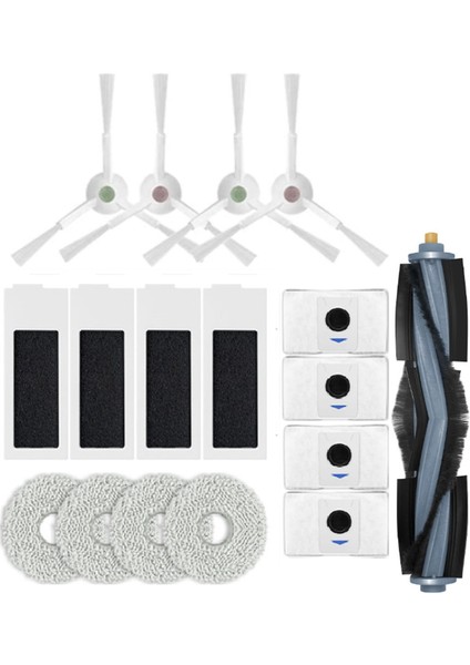 17 Adet Deebot T20 Pro /T20 Max/ T20 / T20 / X1/ T10 Robotlu Süpürge Aksesuarları Kiti (Yurt Dışından)