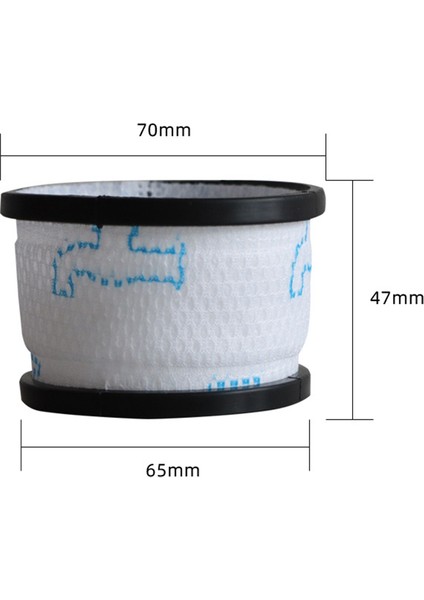 Akülü N5 S6 S6P S600 Akülü Elektrikli Süpürge Yedek Filtresi Için Filtreler, Birincil Filtre + Ikincil Filtre 3 Takım (Yurt Dışından)