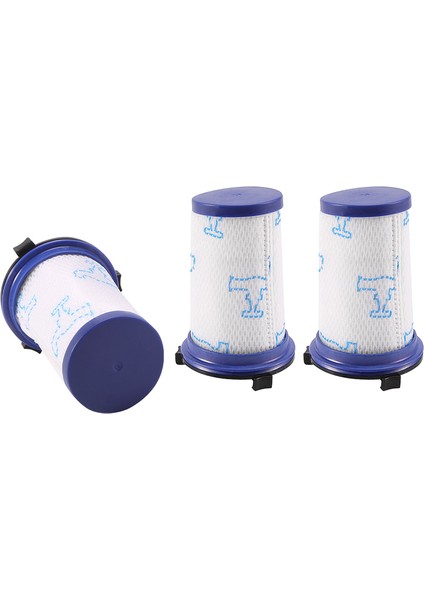 ZR009001 Parça Değişimi Için 3 Adet Elektrikli Süpürge Aksesuar Filtresi 360 X-Pert RH9015WO (Yurt Dışından) modelleri