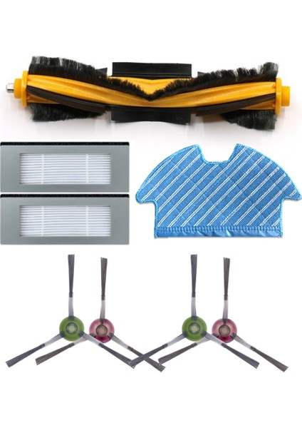Deebot Ozmo 900 DN5G Için Yedek Aksesuarlar Yedek Parça Elektrikli Süpürge Sarf Malzemeleri Fırça Filtre Paspas Bezi (Yurt Dışından)