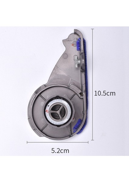Elektrikli Süpürge Yumuşak Kadife Emme Başlığı Yan Kapak V6 V7 V10 V11 Fırça Kapağı Değiştirin (Yurt Dışından)