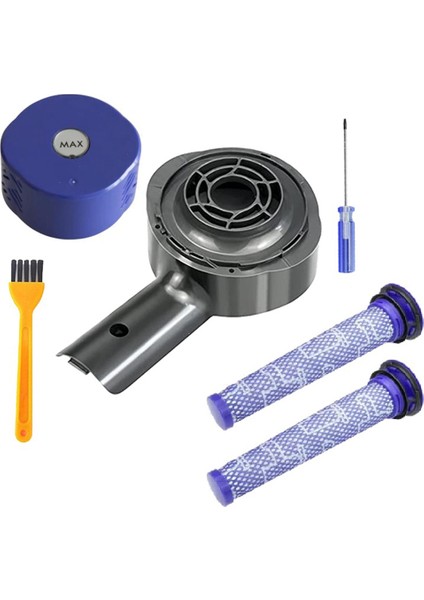 Motor Arka Kapak ve Filtre Değişimi V6 DC58 DC59 DC61 DC62 DC74 Elektrikli Süpürge Aksesuarları (Yurt Dışından)