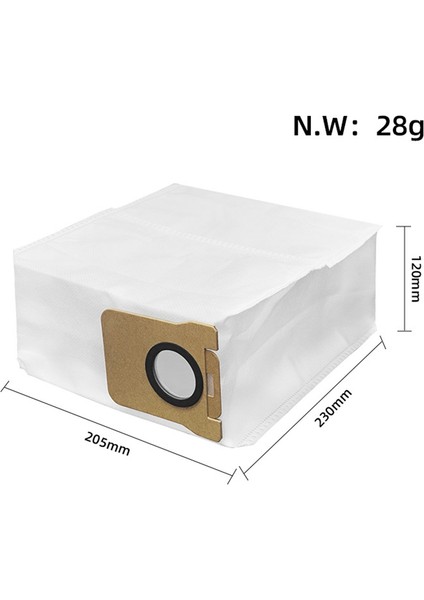 X20 PRO/X20 Robotlu Süpürge Parçaları Için Aksesuar Kiti Ana Yan Fırça Filtre Paspas Bezi Toz Torbası (Yurt Dışından)