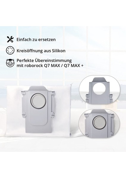 Max/ Max+ Için Elektrikli Süpürge Torbası, Yedek Toz Torbası Aksesuarları (Yurt Dışından)