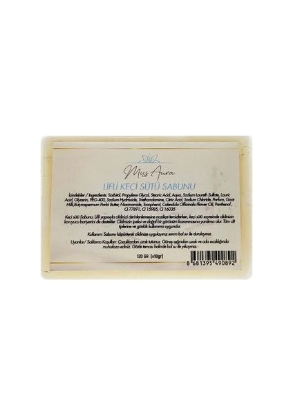 Mıss Aura Lifli Keçi Sütü Sabunu 120GR