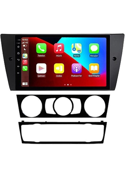Bmw E90 (2005-2012) Android 12 Carplay Navigasyon Multimedya - 4gb Ram 32GB HDD