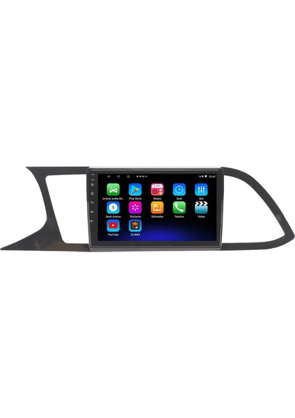 Seat Leon (2006-2010) Android 12 Carplay Navigasyon Multimedya - 2gb Ram 32GB HDD