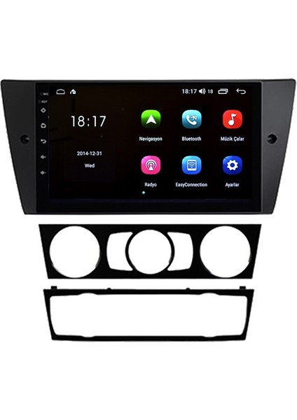 Bmw E90 (2005-2012) Android 12 Carplay Navigasyon Multimedya - 2gb Ram 32GB HDD