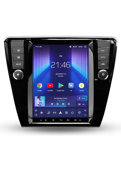 Skoda Octavia (2016-2018) Android 12 Carplay Navigasyon Tesla Ekran Multimedya - 4gb Ram 64GB HDD