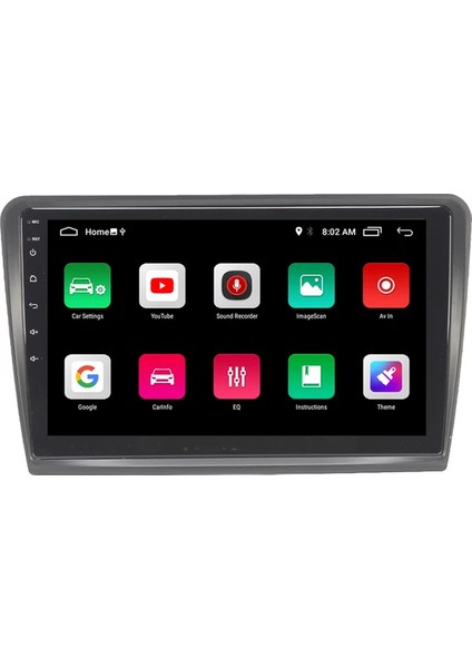 Skoda Rapid (2013-2018) Android 12 Carplay Navigasyon Multimedya - 2gb Ram 32GB HDD
