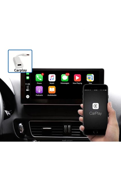 Audi Q5 (2013-2018) Android 12 Carplay Navigasyon Multimedya - 4gb Ram 64GB HDD