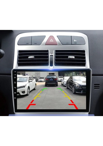 Peugeot 307 (2001-2008) Android 12 Carplay Navigasyon Multimedya - 4gb Ram 32GB HDD