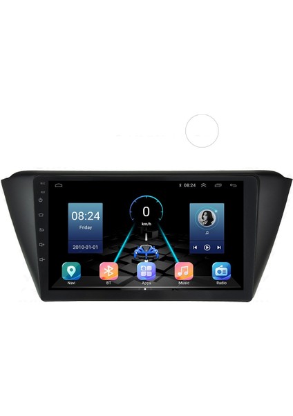 Skoda Fabia (2015-2019) Android 12 Carplay Navigasyon Multimedya - 4gb Ram 64GB HDD