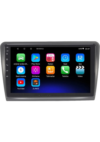Skoda Superb (2009-2013) Android 12 Carplay Navigasyon Multimedya - 2gb Ram 32GB HDD fiyatları