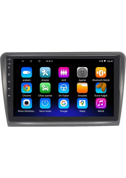 Skoda Superb (2009-2013) Android 12 Carplay Navigasyon Multimedya - 2gb Ram 32GB HDD modelleri