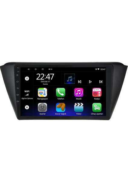 Celali Tuning Skoda Fabia (2015-2019) Android 12 Carplay Navigasyon Multimedya - 2gb Ram 32GB HDD