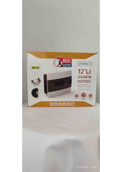 Sıvaaltı 12'li Sigorta Kutusu fiyatları