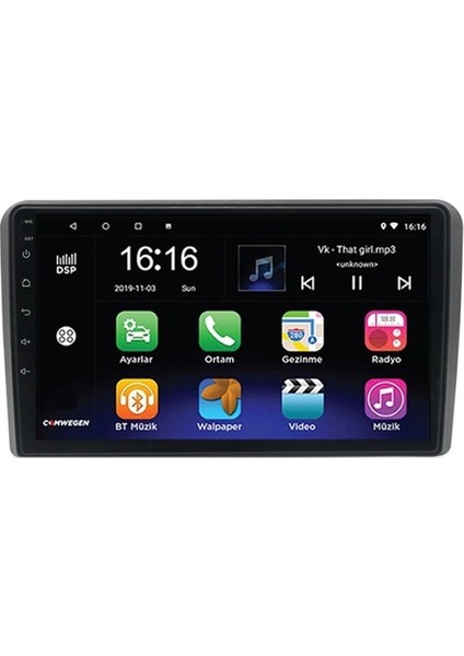 Audi A3 2007-2012 Android 12 Carplay Navigasyon Multimedya - 8gb Ram 128GB HDD fiyatları