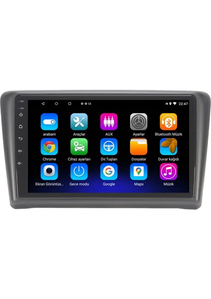 Skoda Rapid (2013-2018) Android 12 Carplay Navigasyon Multimedya - 2gb Ram 32GB HDD fiyatları