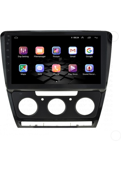 Skoda Octavia (2007-2014) Android 12 Carplay Navigasyon Multimedya - 8gb Ram 128GB HDD modelleri
