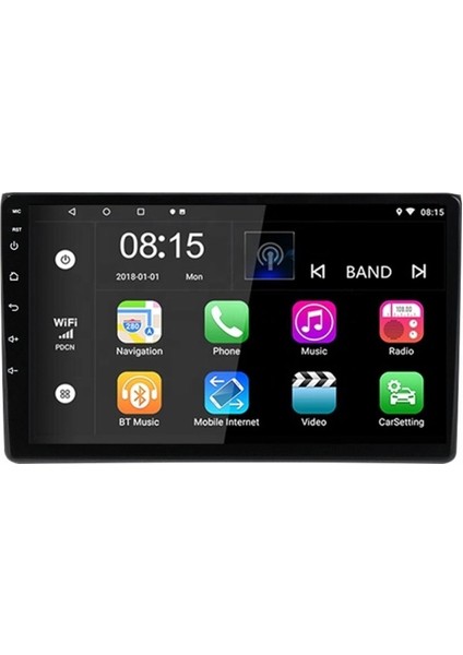 Audi A4 (2000-2009) Android 12 Carplay Navigasyon Multimedya Oem Ekran - 4gb Ram 64GB HDD