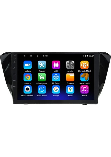 Skoda Superb (2015-2020) Android 12 Carplay Navigasyon Multimedya - 2gb Ram 32GB HDD fiyatları