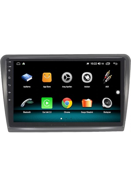 Skoda Superb (2009-2013) Android 12 Carplay Navigasyon Multimedya - 2gb Ram 32GB HDD fiyatları