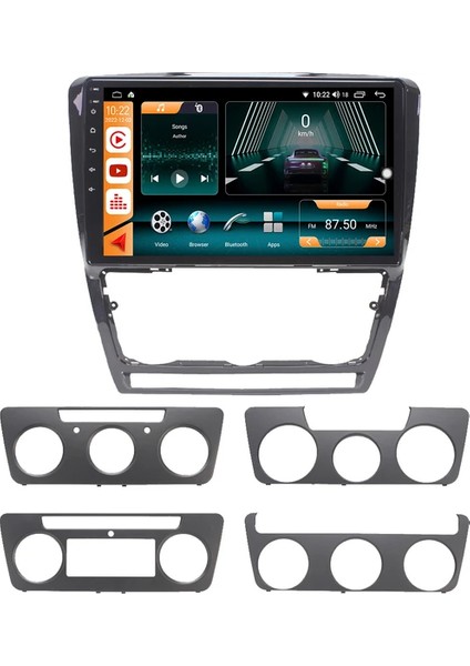 Skoda Octavia (2007-2012) Android 12 Carplay Navigasyon Multimedya - 2gb Ram 32GB HDD