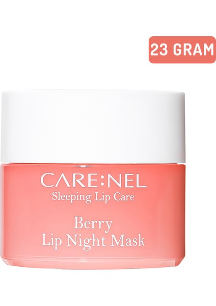 Berry Lip Night Mask / Berry Dudak Gece Maskesi 23 gr