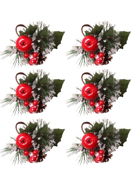 Masa Örtüsü Halkası Peçete Halkası Noel Masa Dekorasyonu Noel Ping Bir Meyve Peçete Tokası() (Yurt Dışından)