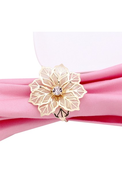 Paket Peçete Halkaları, Altın Peçete Halkaları Masa Süslemeleri Için Tokalar, Düğün, Akşam Yemeği, Parti, Dıy Dekorasyon, Altın (Yurt Dışından) fırsatları