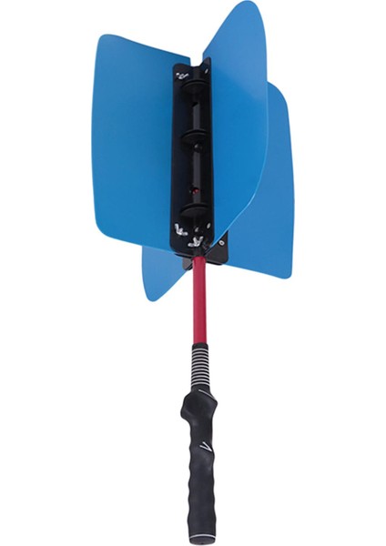 Golf Salıncak Fan Direnci Eğitmeni Swing-Power Beceri Uygulama Yardımcıları Araçları Mavi (Yurt Dışından)
