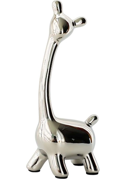 Modern Geyik Heykelcik Heykeli Centerpiece Üstü Dekorasyon Için 10 cm x 21 cm (Yurt Dışından)