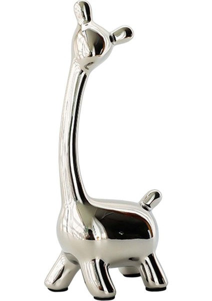 Modern Geyik Heykelcik Heykeli Centerpiece Üstü Dekorasyon Için 10 cm x 21 cm (Yurt Dışından)