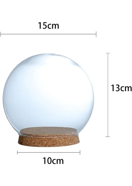 Süslemeli Dekoratif Cloche Küresel C 10X15X13CM (Yurt Dışından) fırsatları