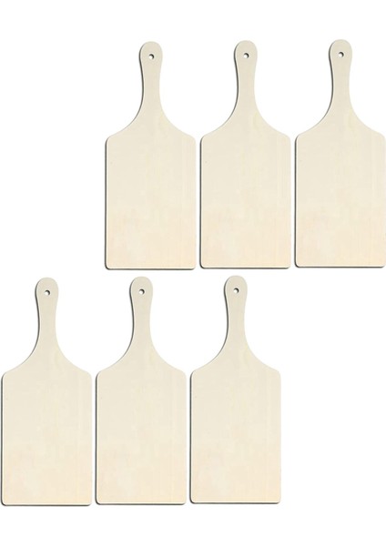 6x Tepsisi Tahtası Sebze Yemek Tabağı Tahtası 9X23CM Kare (Yurt Dışından)