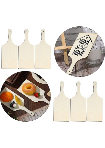 6x Tepsisi Tahtası Sebze Yemek Tabağı Tahtası 9X23CM Kare (Yurt Dışından) modelleri