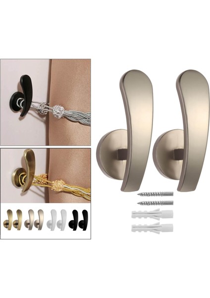 Ev Dekorasyonu Için 2 Perde Tutma Perdelik Kancaları (Yurt Dışından) fırsatları