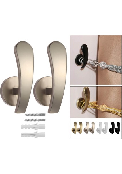 Ev Dekorasyonu Için 2 Perde Tutma Perdelik Kancaları (Yurt Dışından) indirimleri
