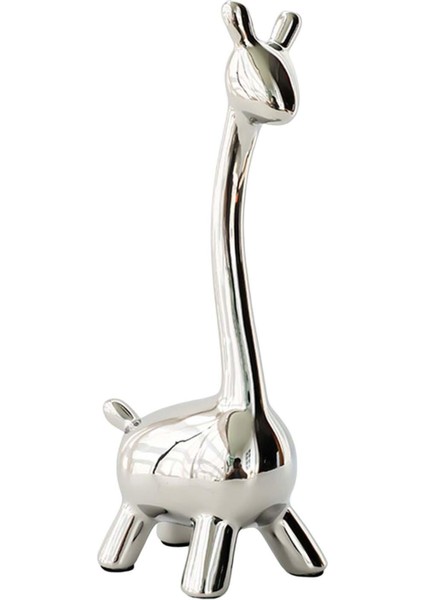 Modern Geyik Heykelcik Heykeli Centerpiece Üstü Dekorasyon Için 12 cm x 27 cm (Yurt Dışından)