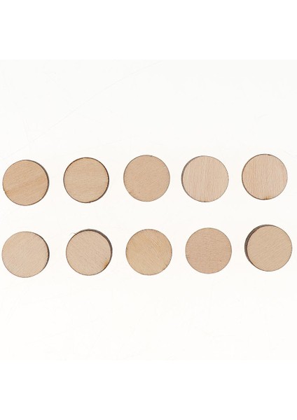 100 Boş Ahşap Yuvarlak Yıkayıcılar Dıy Boyama Çizim Rund 16MM (Yurt Dışından) modelleri