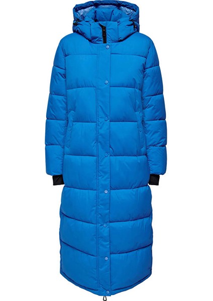 Onlann Premium Puffer Coat Kadın Günlük Mont 15287913-DIRECTOIRE-BLUE Mavi