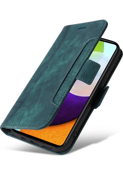 Samsung Galaxy S21 Fe Bilek Kayışlı Flip Cüzdan Telefon Kılıfı Pu Deri Kart Yuvası Kılıfı (Yurt Dışından) indirimleri