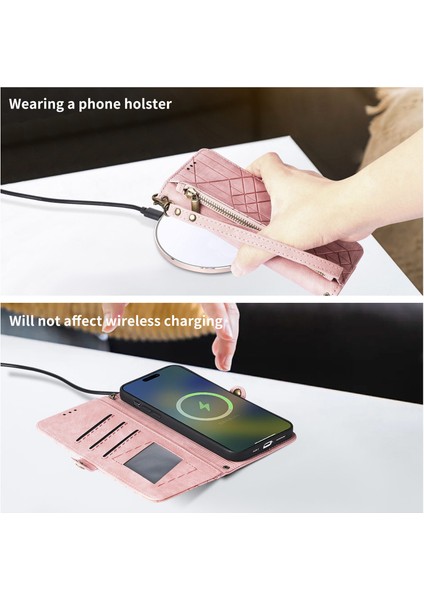 Samsung Galaxy S20 Plus Cüzdan Kılıf Kelebek Kabartmalı Pu Deri Kickstand Kart Yuvaları Flip Folyo Kapak (Yurt Dışından)