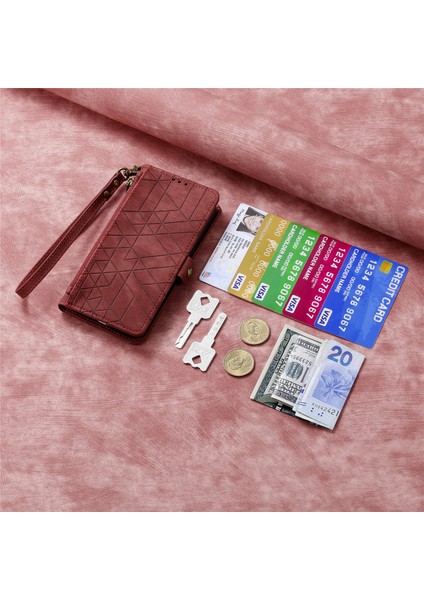 Motorola Edge 20 Pro Cüzdan Kılıf Kelebek Kabartmalı Pu Deri Kickstand Kart Yuvaları Flip Folyo Kapak (Yurt Dışından) indirimleri