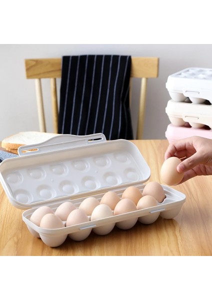GY18 Gri Yumurta Saklama Kutusu Kalabalıklık Önleme Hasar Yumurta Koruma Saklama Kutusu Kapaklı Klip Tipi Üst Üste Olabilir Buzdolabı Sebzelik (Yurt Dışından) modelleri